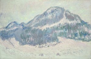 コルサース山、ノルウェー、1895 作： Claude Monet